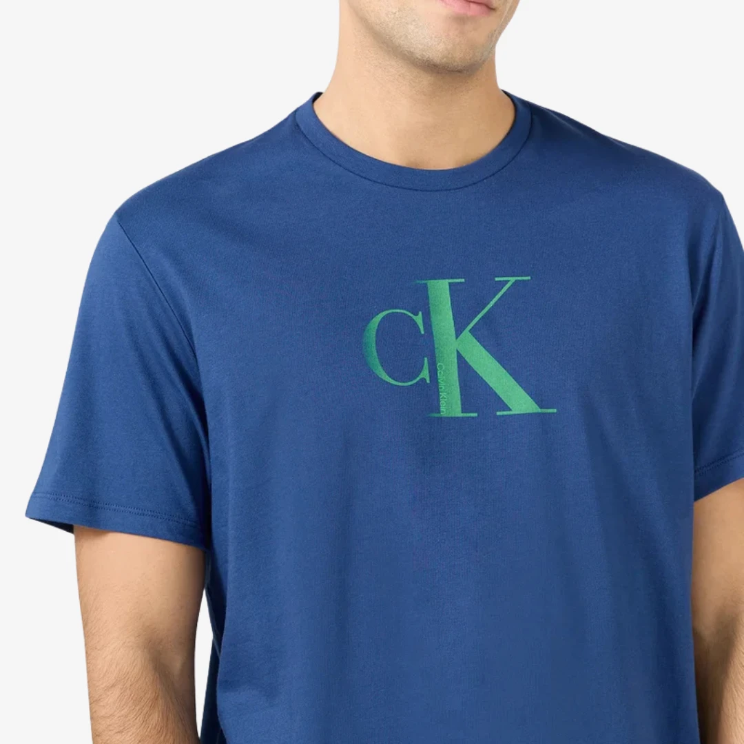 Center Monogram Classic T-Shirts by CALVIN KLEIN