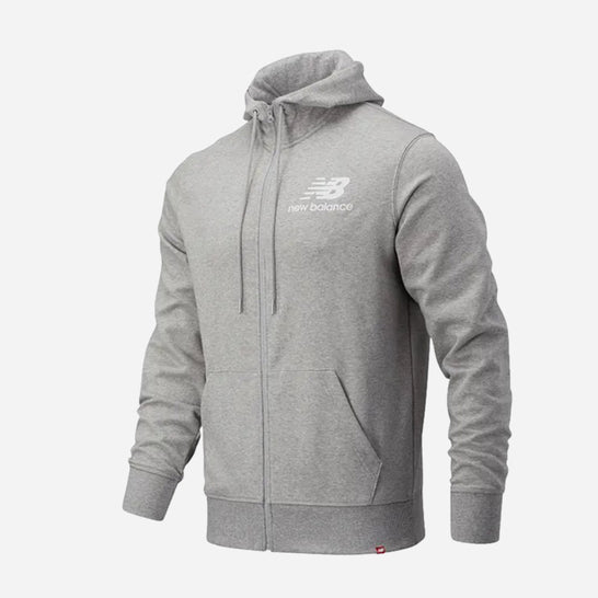 New Balance Athletics Sweat À Capuche Adultes Homme Gris