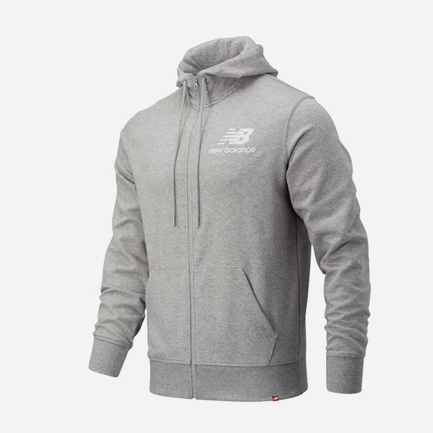 New Balance Athletics Sweat Ã€ Capuche Adultes Homme Gris