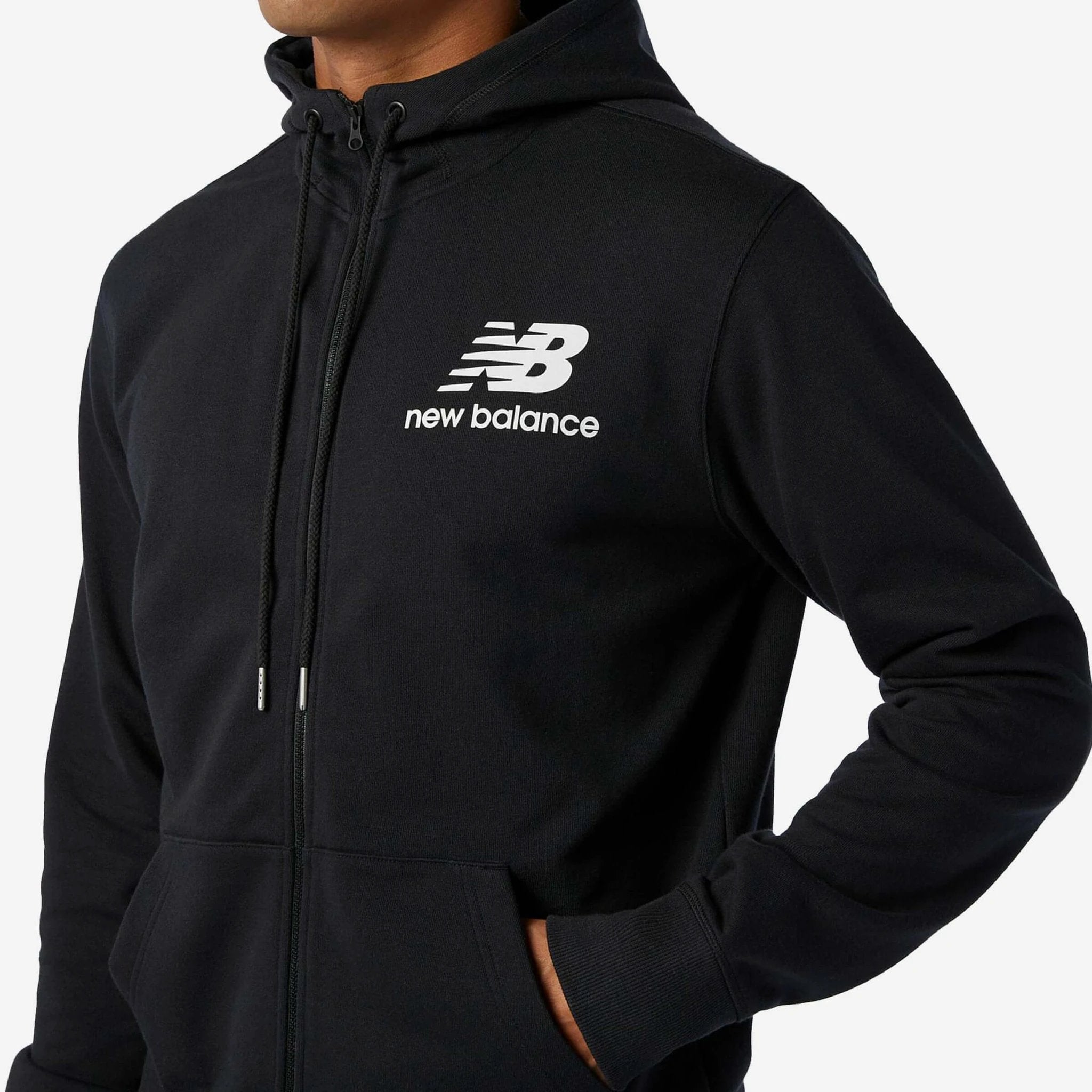 New Balance Essentials Stacked Full ZIP Veste by NEW BALANCE