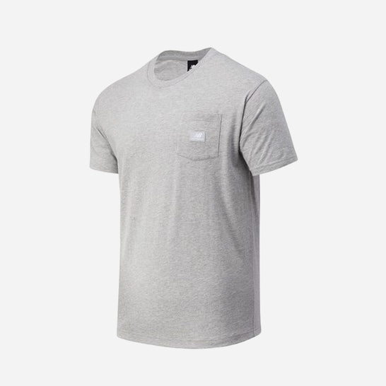 New Balance Athletics T-Shirt Adultes Homme Gris