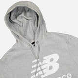 NEW BALANCE  ESSENTIALS STACKED LOGO PO HOODIE HOMMES SWEATSHIRT À CAPUCHE