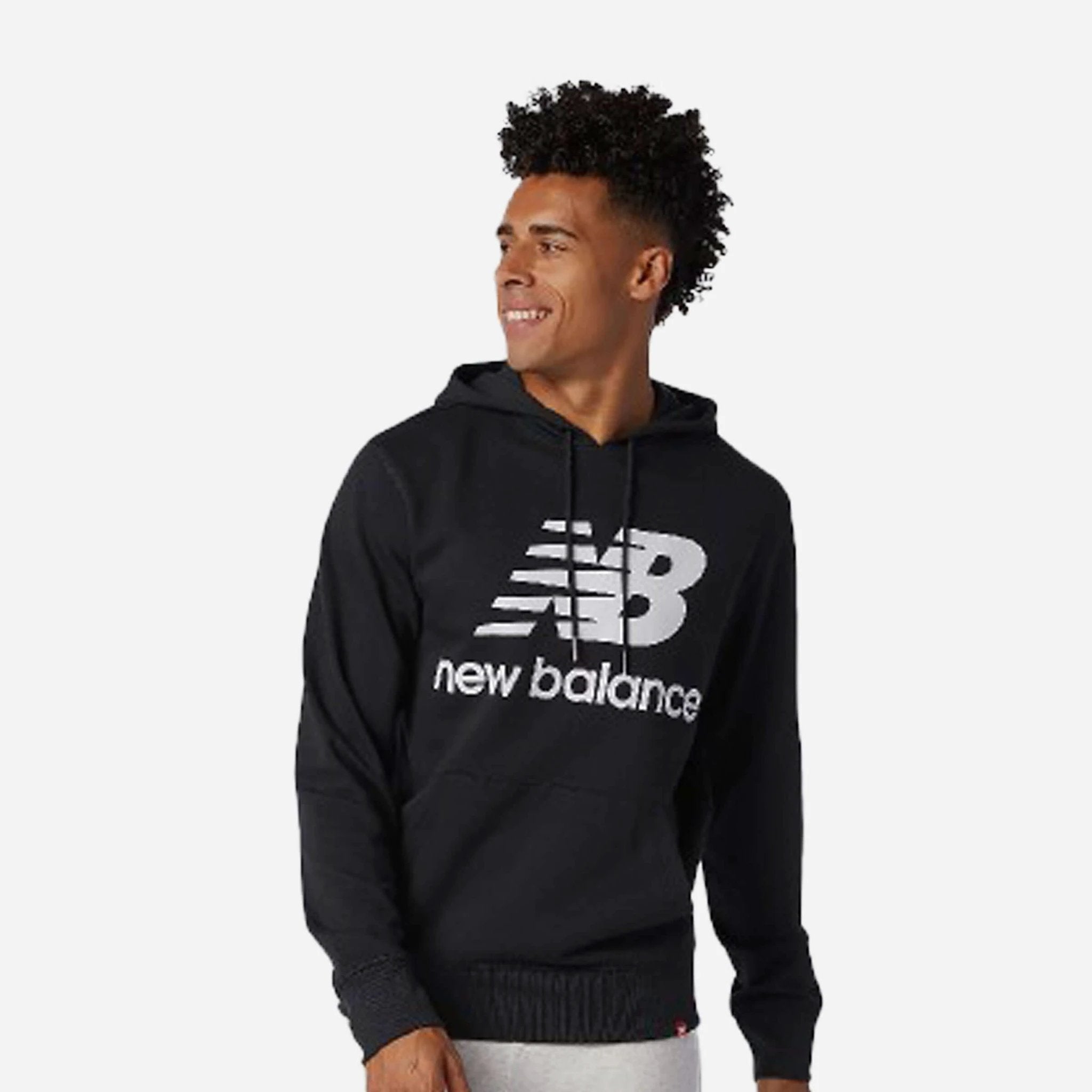 New Balance Essentials Stacked Logo Hoodie by NEW BALANCE