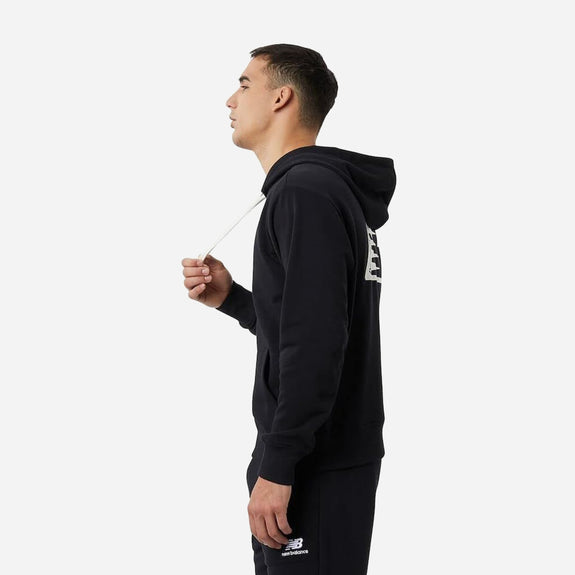 NEW BALANCE  ESSENTIALS FLEECE HOODIE HOMMES SWEATSHIRT À CAPUCHE