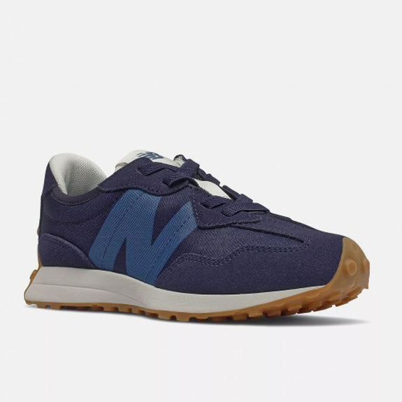 New Balance 327 Baskets Enfants Homme Bleu Marine