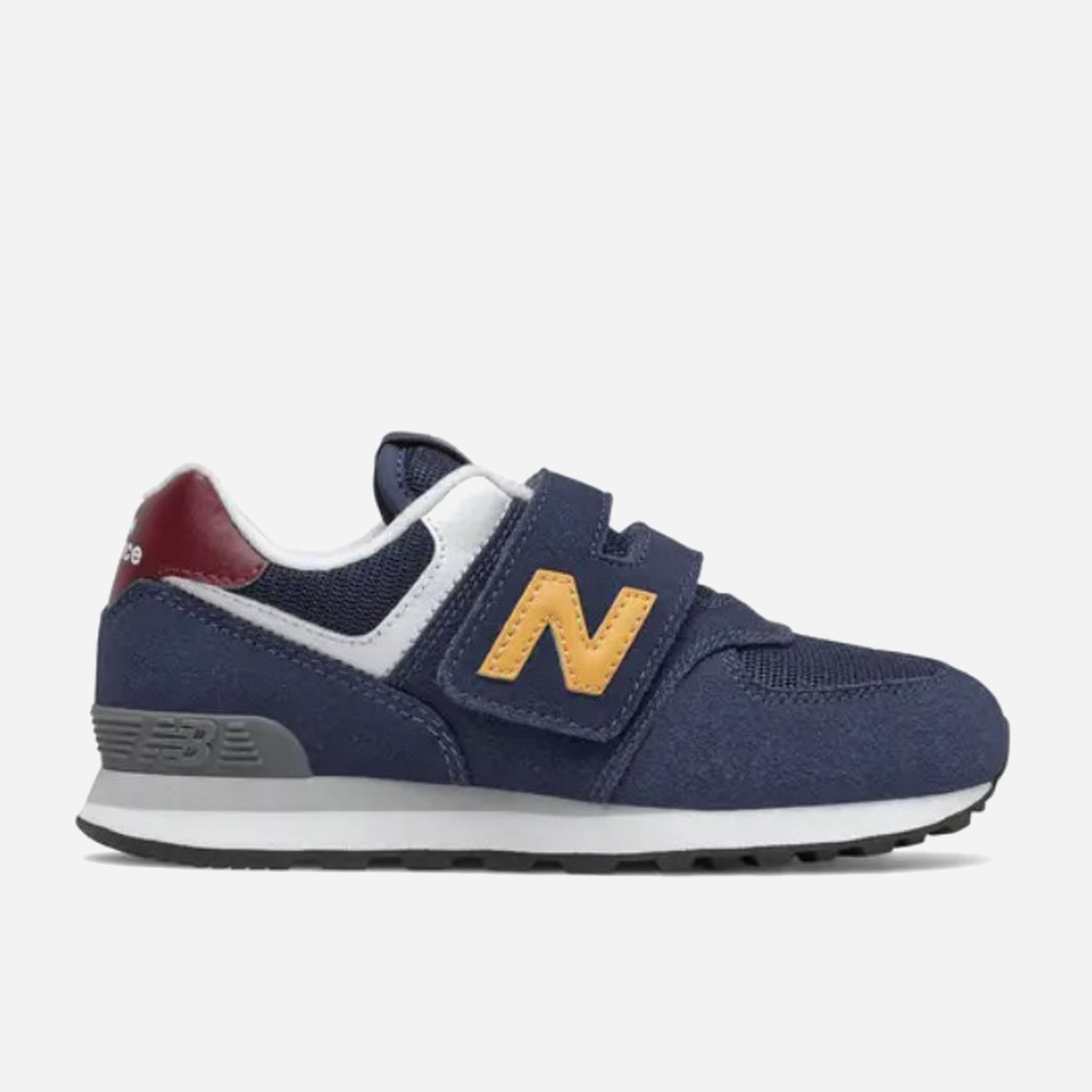 New Balance 574 Baskets Enfants Homme Bleu Marine