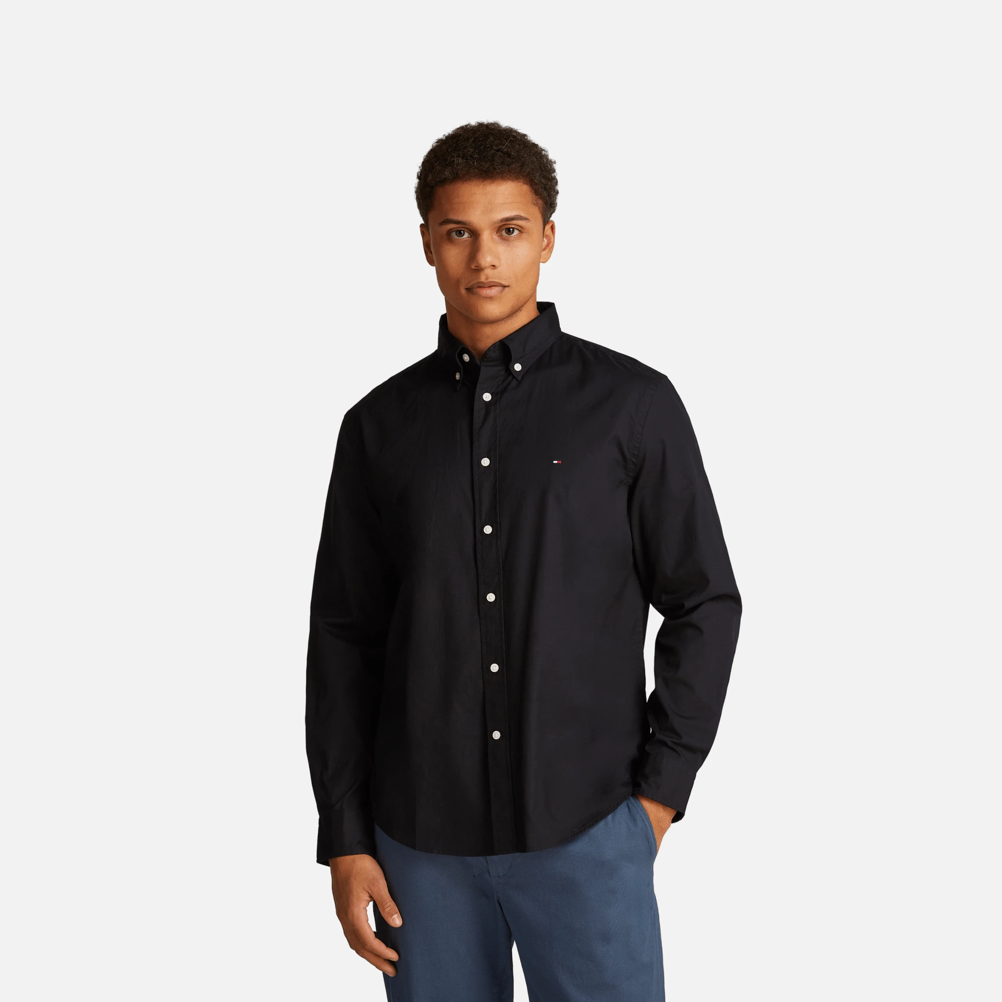 Tommy Hilfiger Tommy Hilfiger Core Flex Poplin Chemises by TOMMY HILFIGER