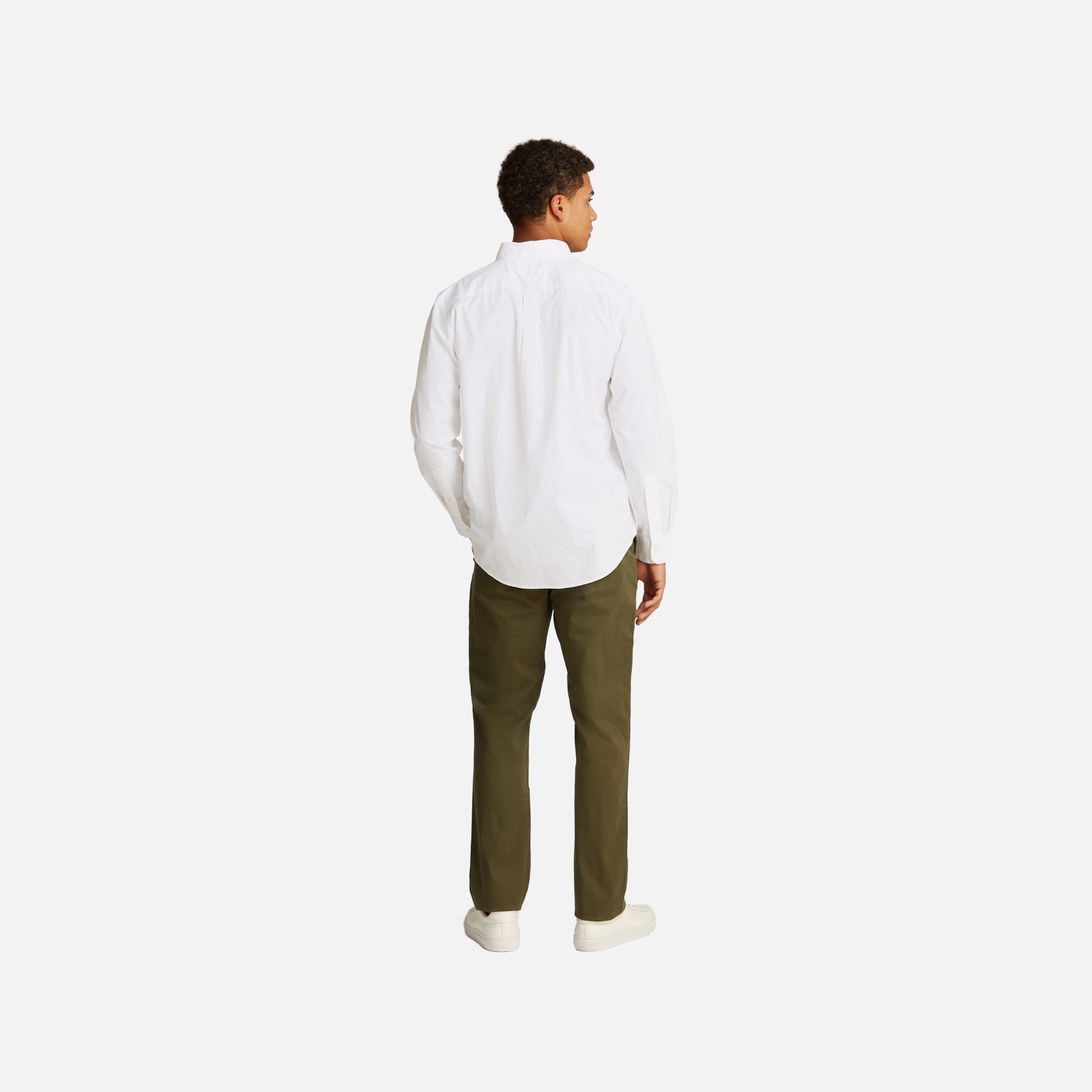 Tommy Hilfiger Core Flex Poplin Solid Rf Shirt Adultes Homme Chemises Blanc
