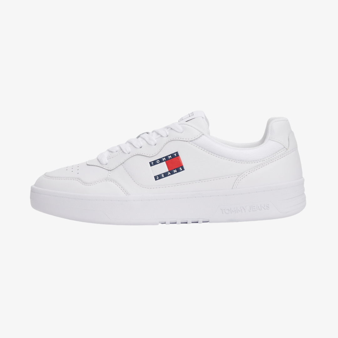 Cupsole Leather Logo Baskets