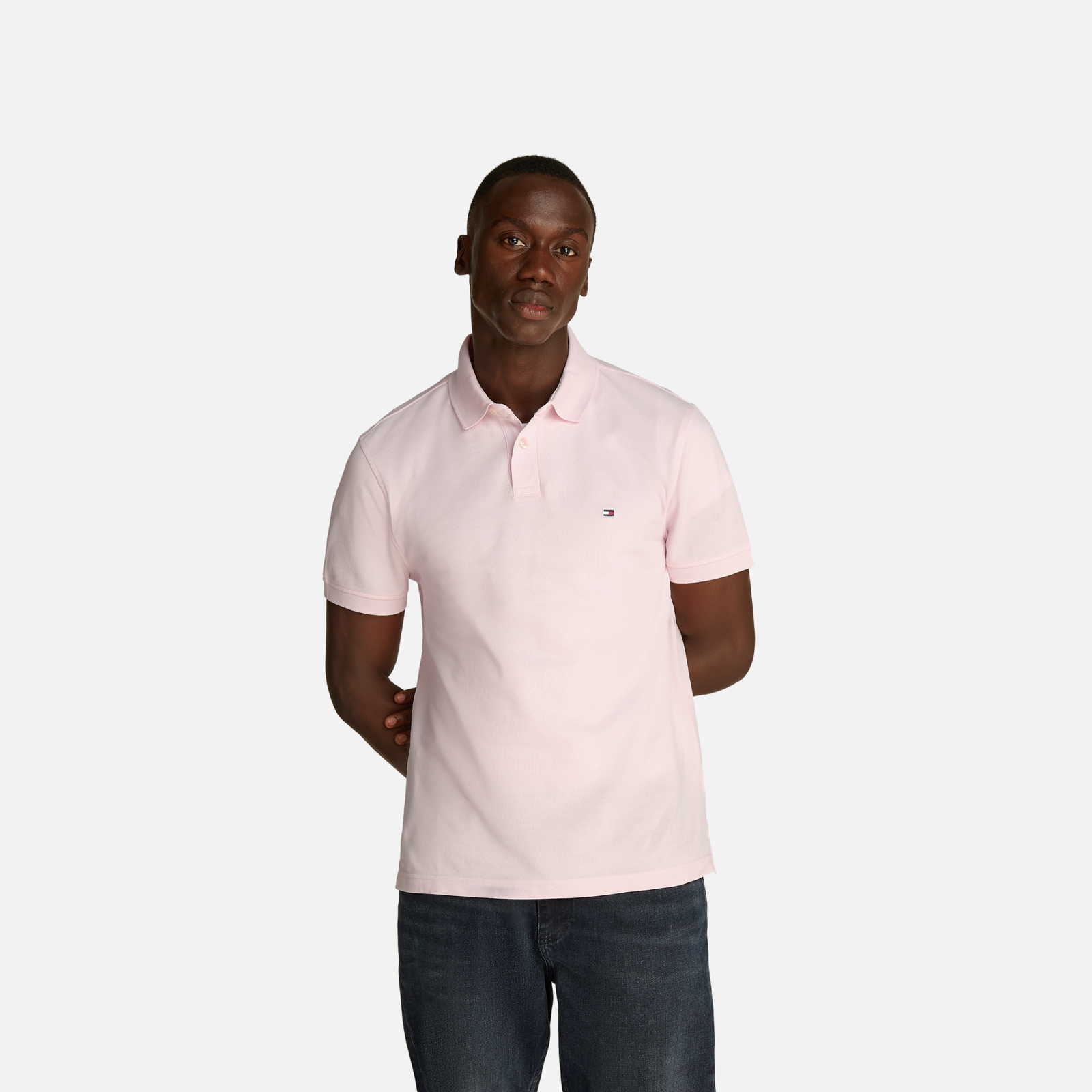 Tommy Hilfiger 1985 Regular Polo Adultes Homme Polo Rose