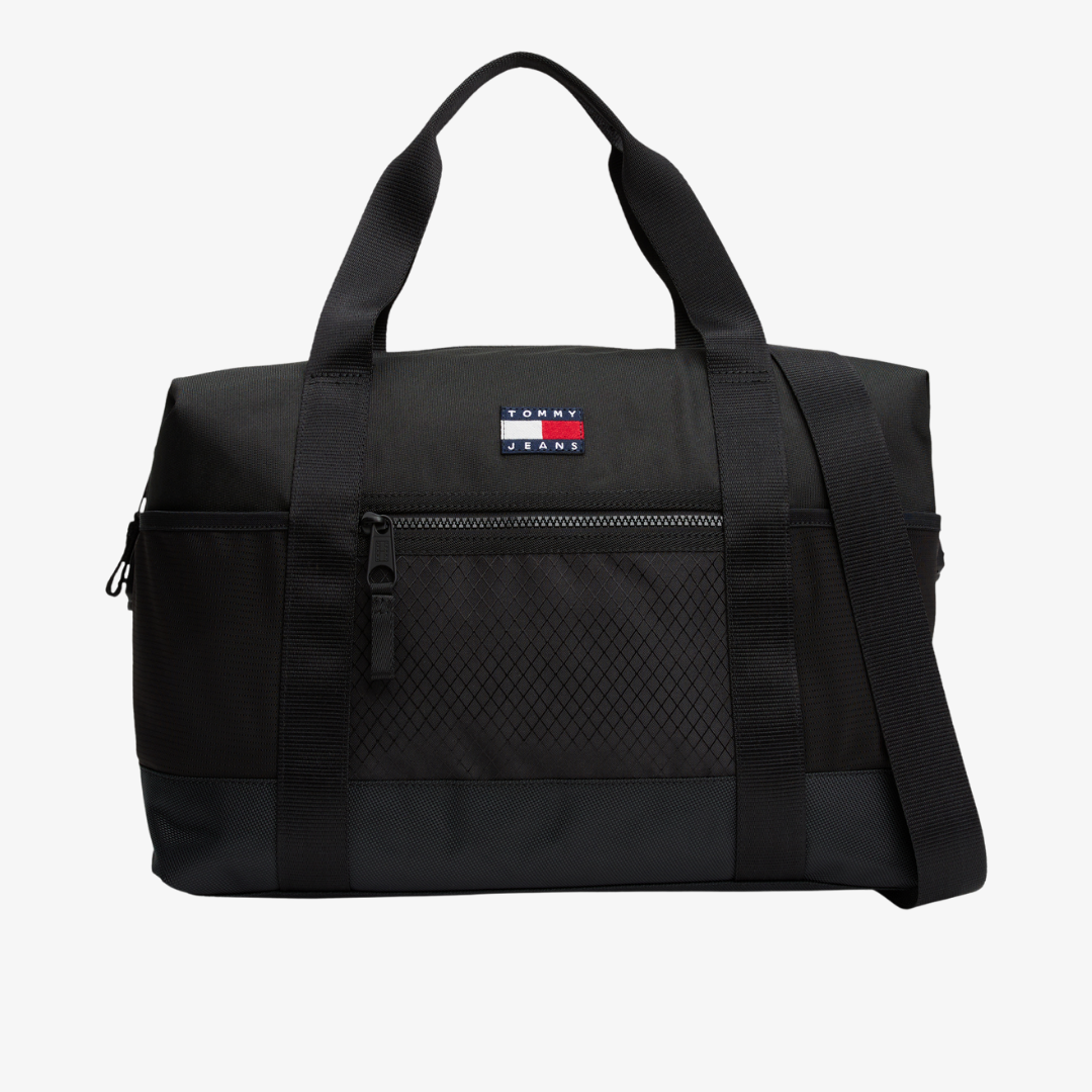 Diamond Texture Logo Crossbody Sac De Sport