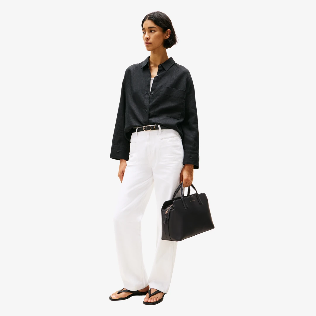 Th Logotape Satchel Sac Bandoulière by TOMMY HILFIGER