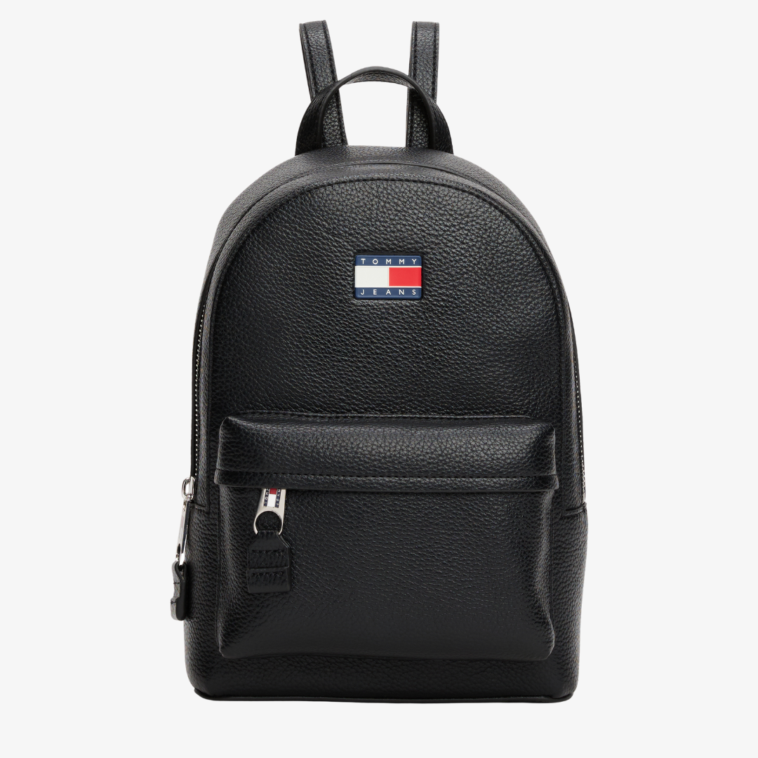 Pebble Grain Rubberised Logo Sac À Dos