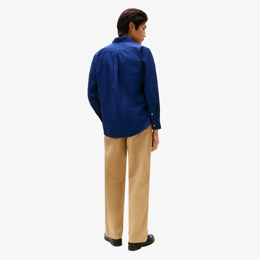 Flex Poplin Solid Regular Fit Chemises