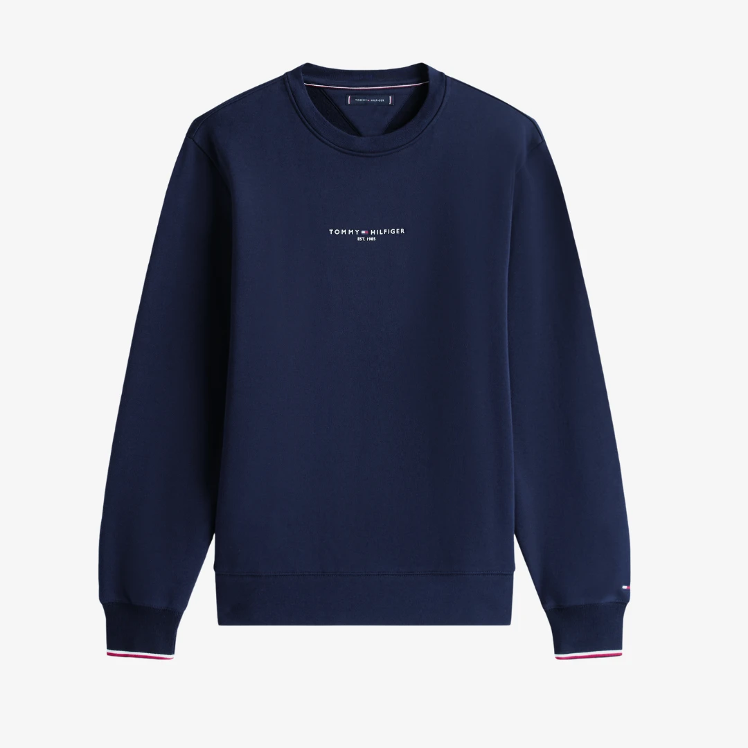 Small Tommy Logo Crewneck Sweatshirts by TOMMY HILFIGER