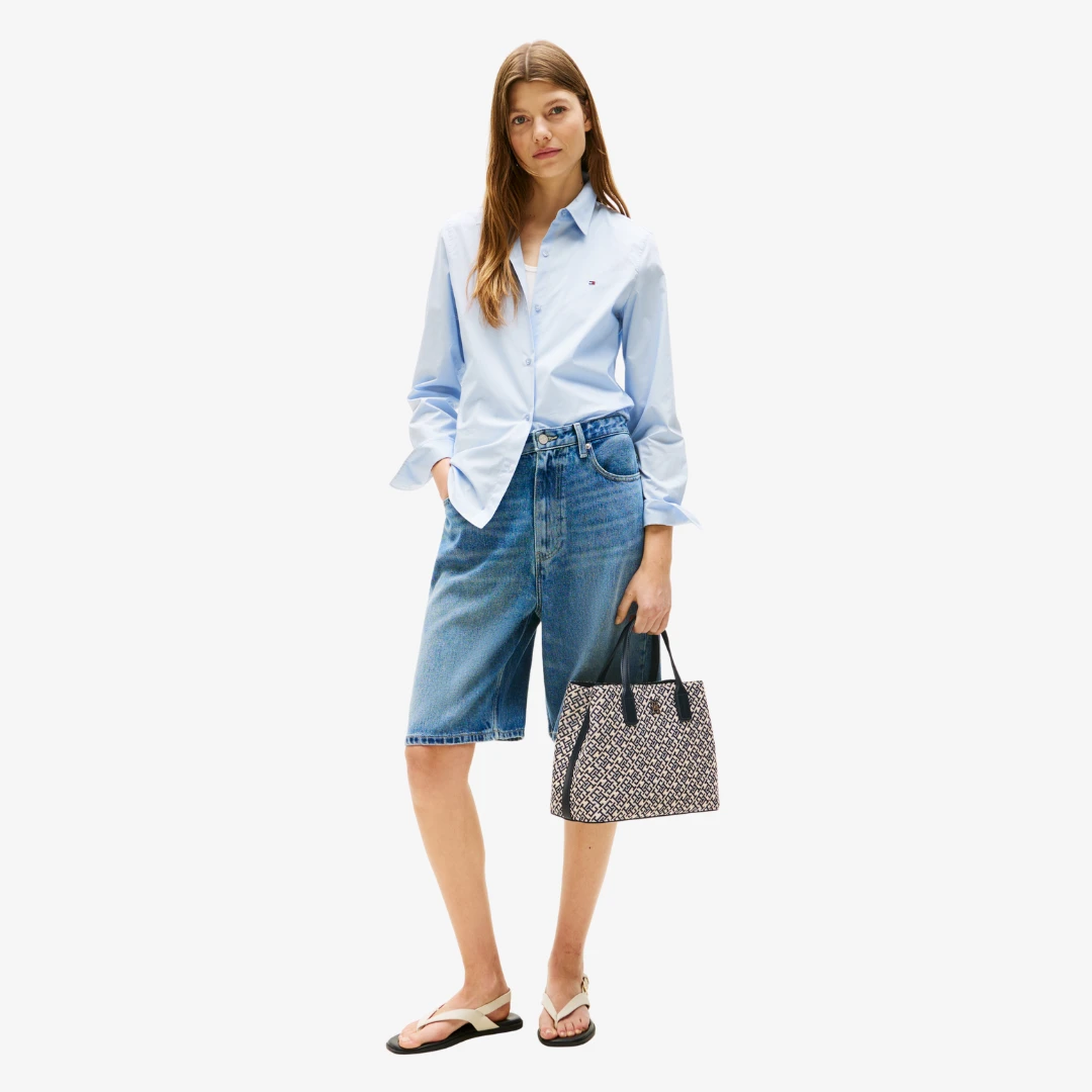 Jacquard Satchel Sac Bandoulière by TOMMY HILFIGER
