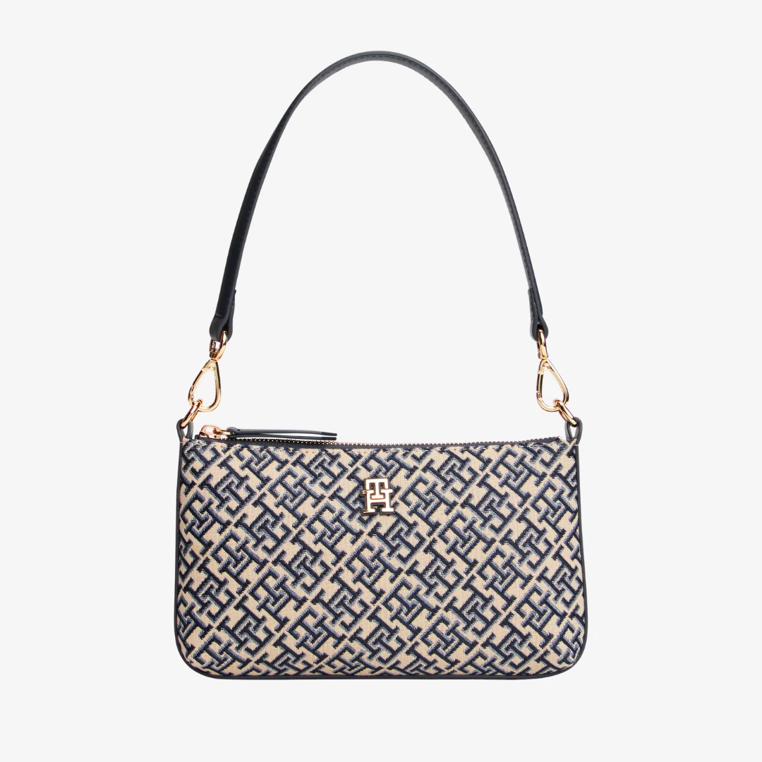 Monogram Jacquard Sac Bandoulière by TOMMY HILFIGER