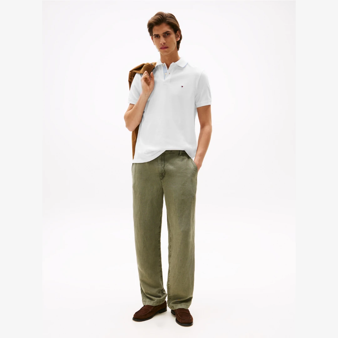 Seas Placket Intrest Polo by TOMMY HILFIGER