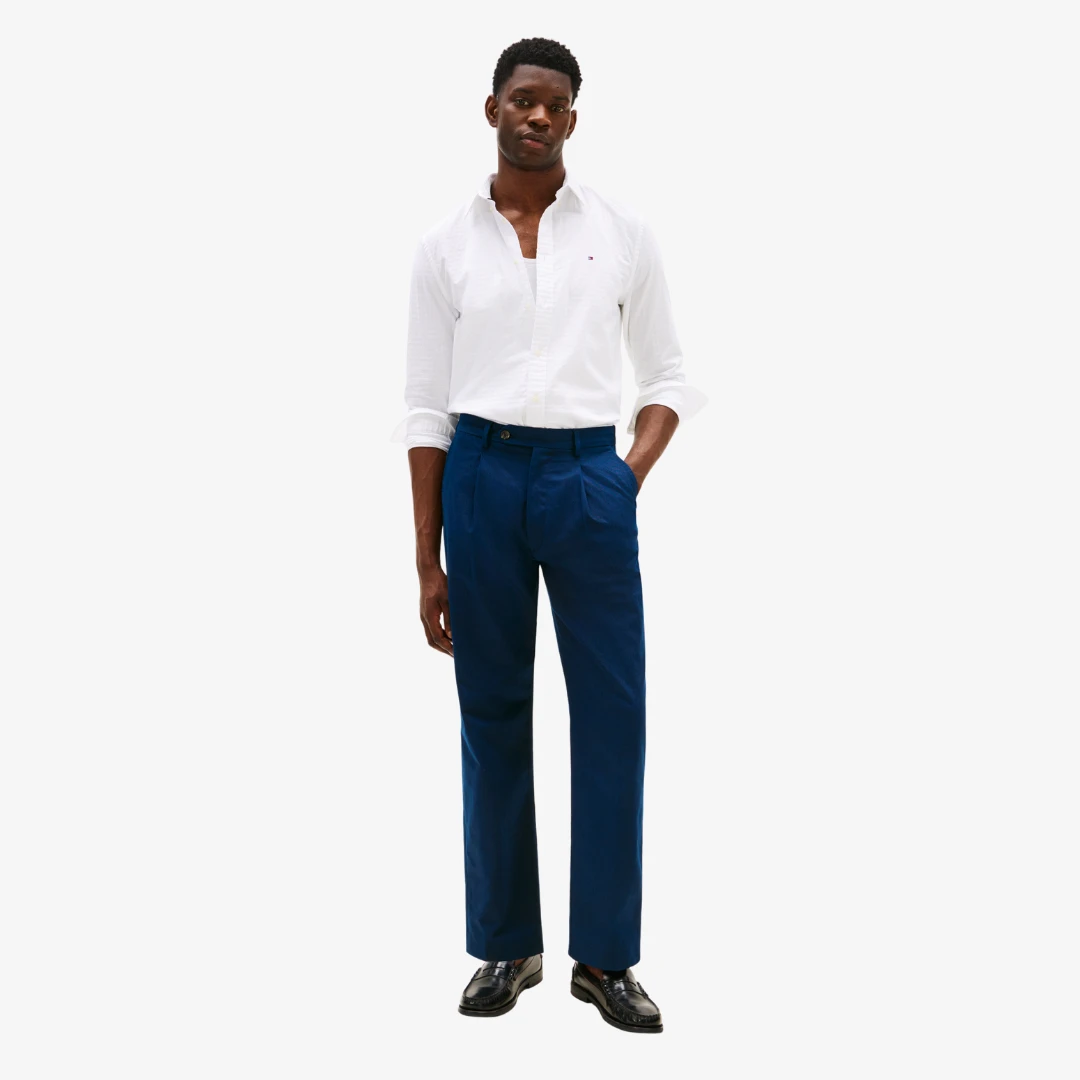 Dobby Structure Regular Fit Chemises by TOMMY HILFIGER