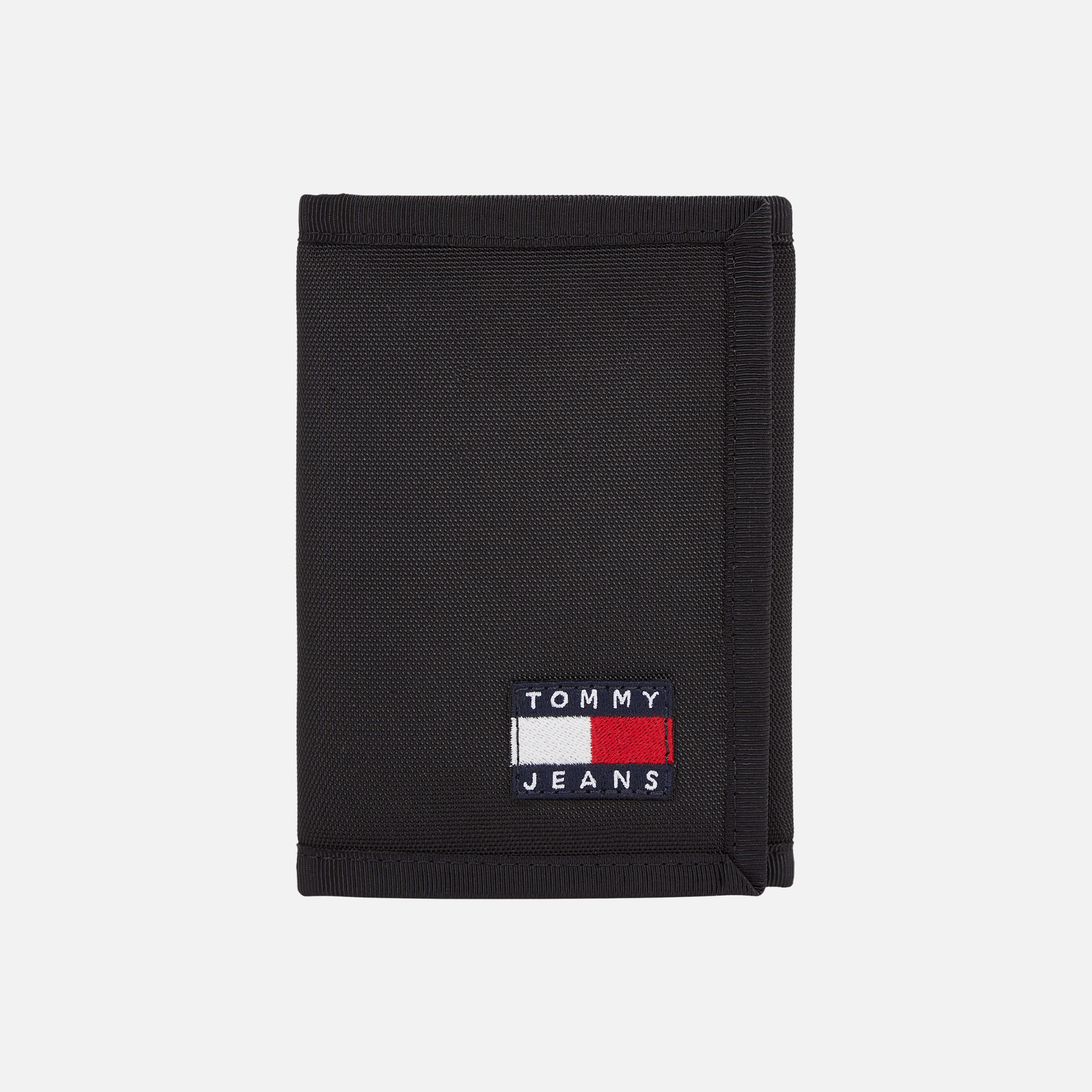 Tommy Jeans Nylon Trifold Adultes Homme Portefeuilles Noir