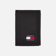 Tommy Jeans Nylon Trifold Adultes Homme Portefeuilles Noir