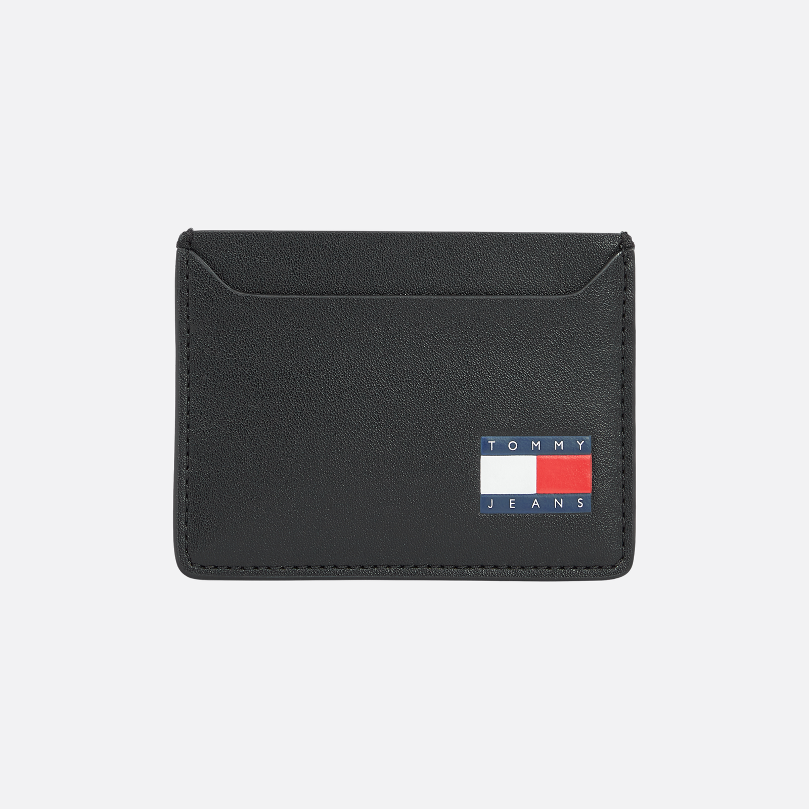 Tommy Jeans Heritage Leather Cc Holder Adultes Homme Portefeuilles Noir
