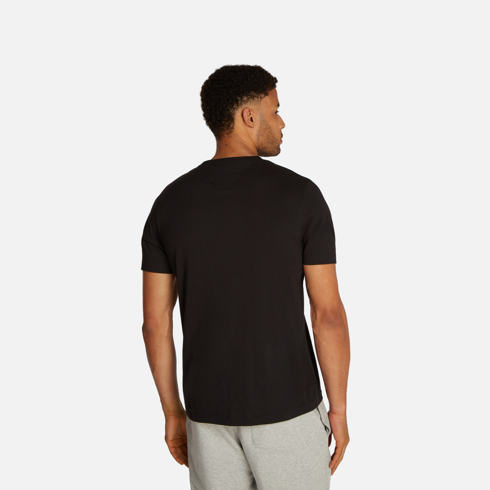 Tommy Hilfiger Big Hilfiger Tee Adultes Homme T-Shirts Noir