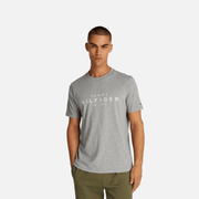 Tommy Hilfiger Big Hilfiger Tee Adultes Homme T-Shirts Gris
