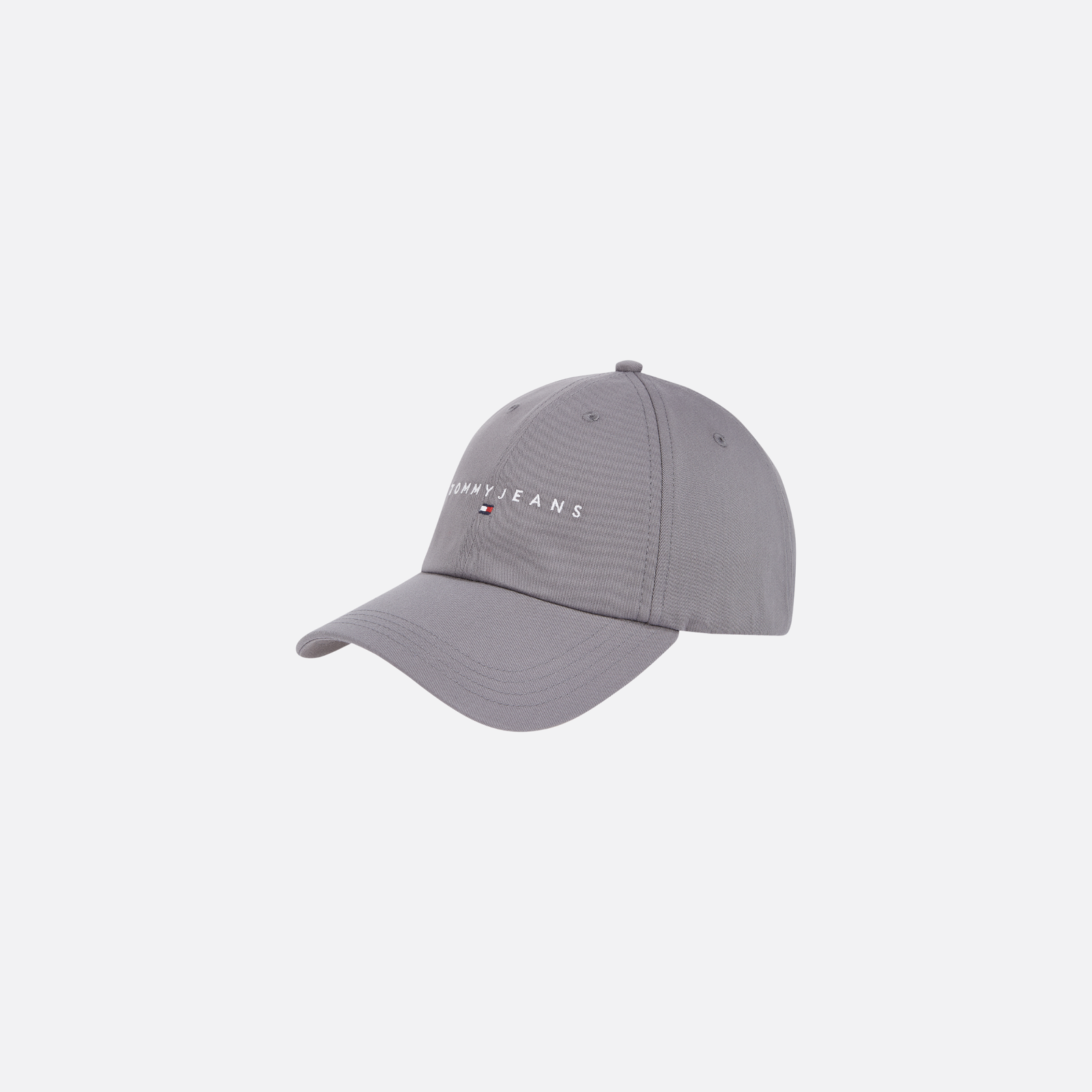 Tommy Jeans Linear Logo Cap Adultes Homme Casquettes Gris