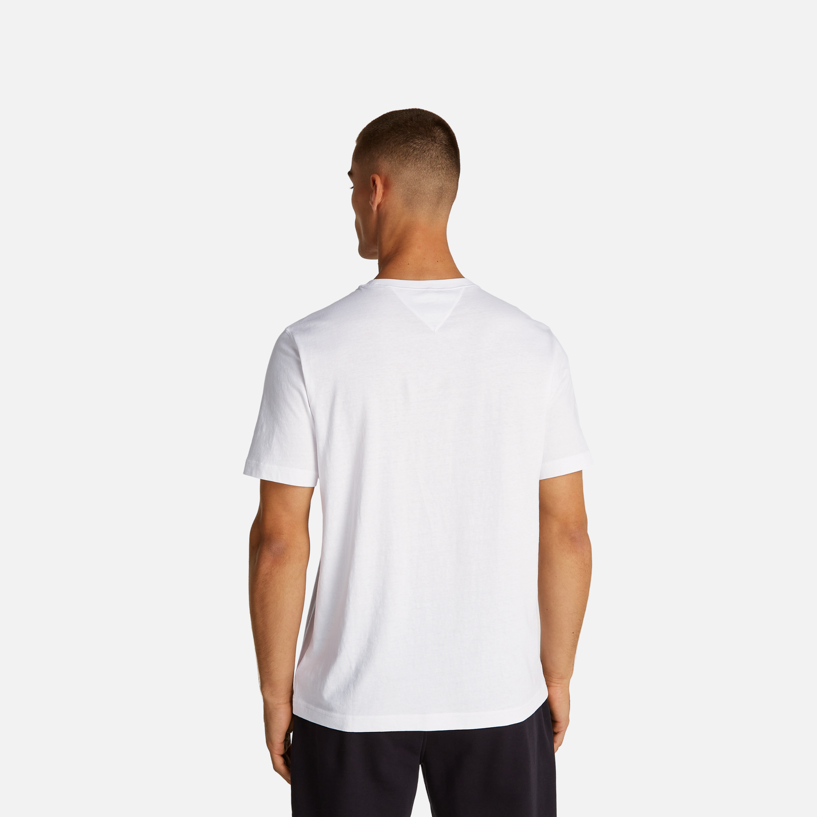 Tommy Hilfiger Big Hilfiger Tee Adultes Homme T-Shirts Blanc