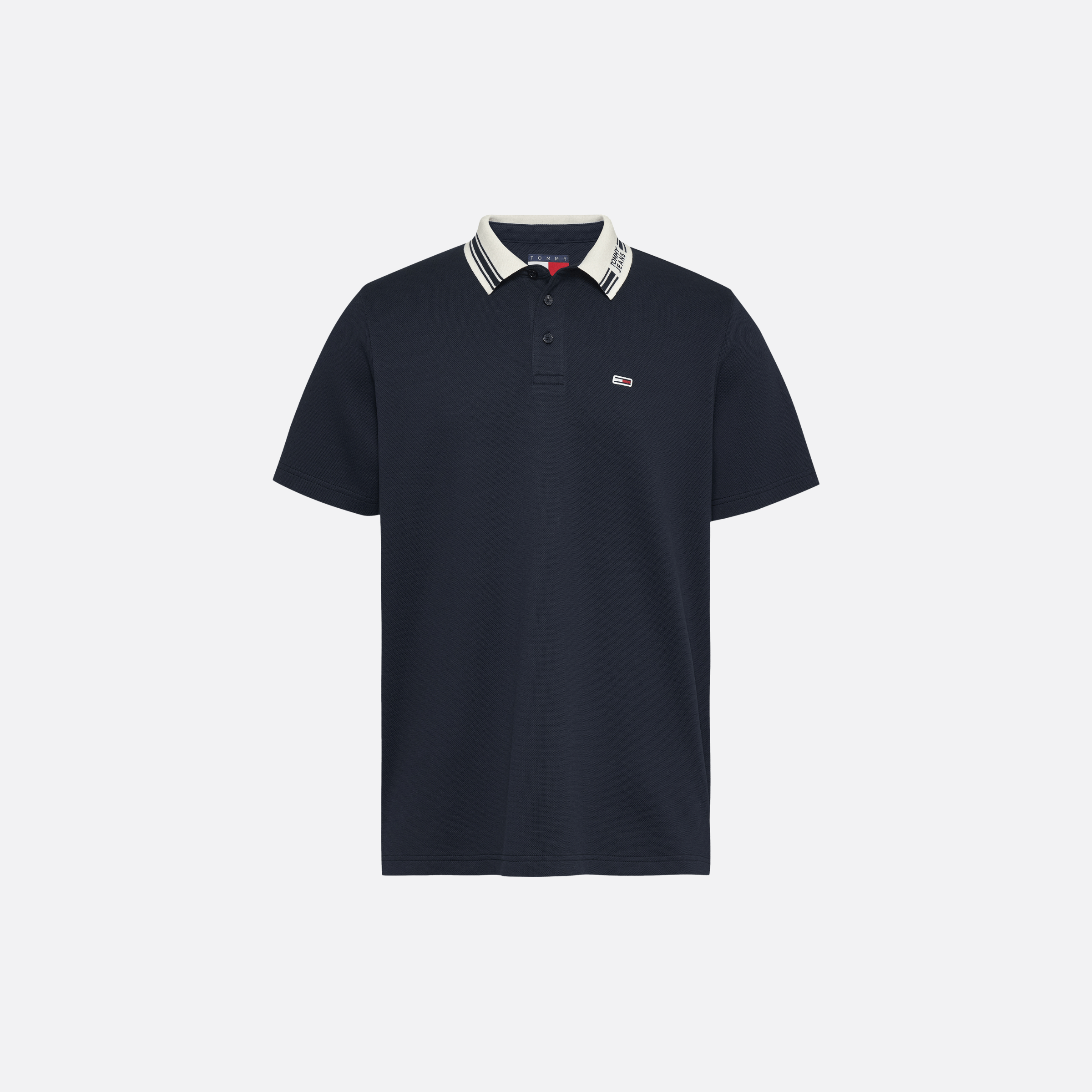 Tommy Jeans Tipped Logo Polo Ss Ext Adultes Homme Polo Bleu