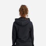 New Balance Essentials Full Zip Sweat A Capuche Adultes Femme Noir