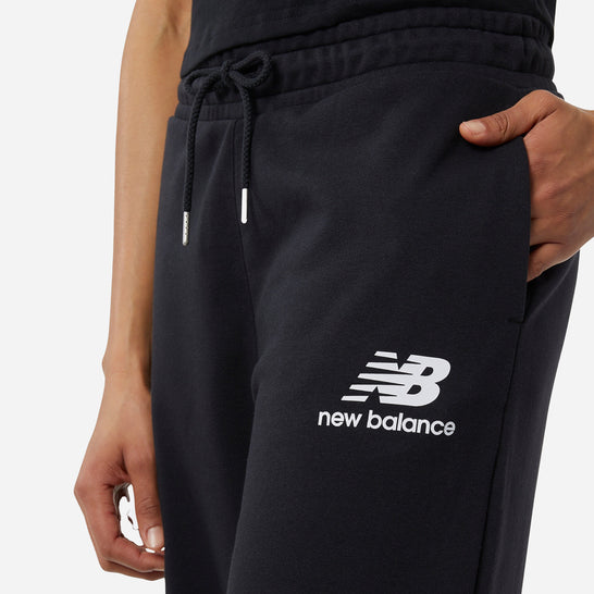 New Balance Essentials Wide Legged Pantalon Adultes Femme Noir