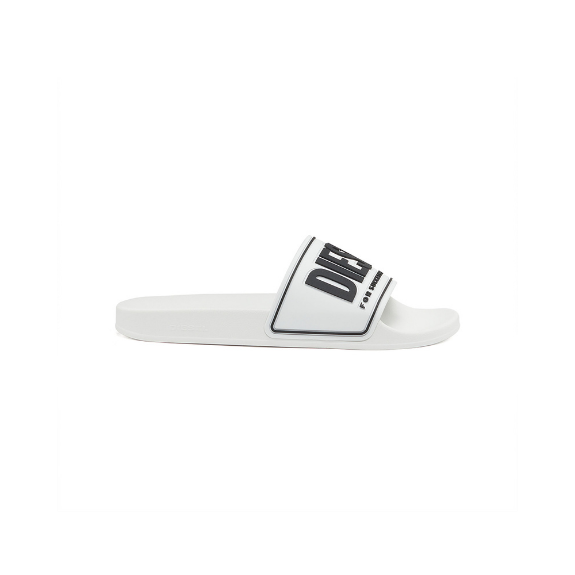 Diesel Sa-Mayemi Cc Adultes Sandales Homme Claquettes Blanc