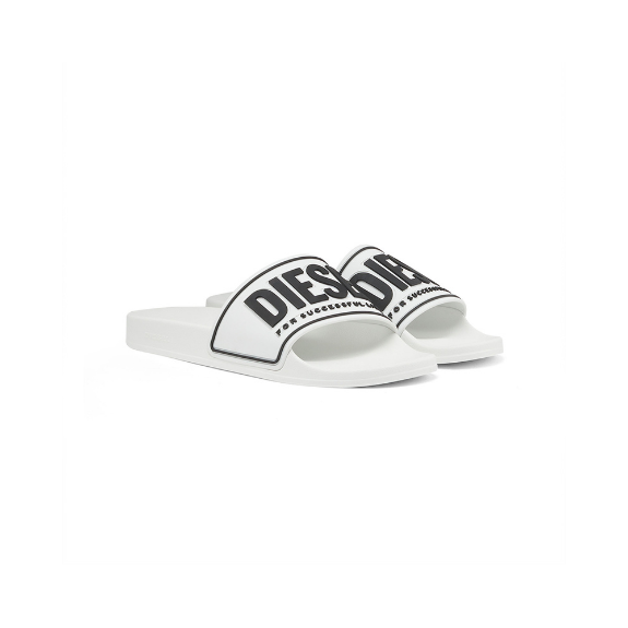 Diesel Sa-Mayemi Cc W Adultes Sandales Femme Claquettes Blanc