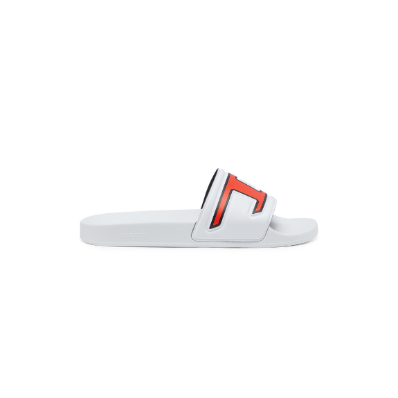 Diesel Sa-Mayemi D Adultes Sandales Homme Claquettes Blanc