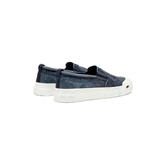 Diesel S-Athos Slip On Adultes Chaussures Homme Baskets Bleu