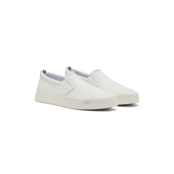 Diesel S-Athos Slip On Adultes Chaussures Homme Baskets Blanc