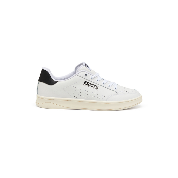 Diesel S-Athene Vtg Adultes Chaussures Homme Baskets Blanc