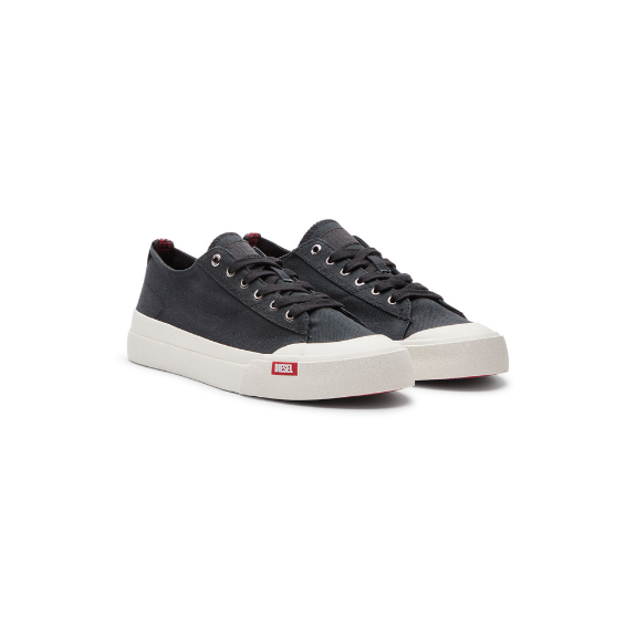 Diesel S-Athos Low Adultes Chaussures Homme Baskets Noir