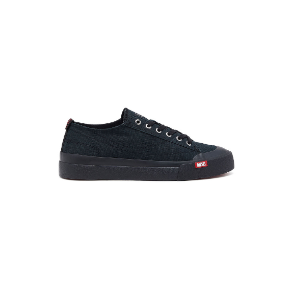 Diesel S-Athos Low Adultes Chaussures Homme Baskets Noir