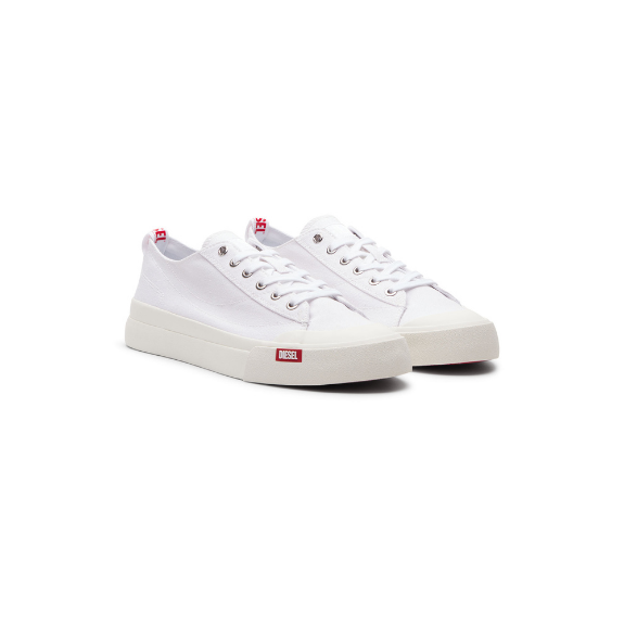 Diesel S-Athos Low W Adultes Chaussures Femme Baskets Blanc