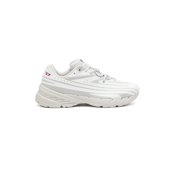 Diesel D-Airspeed Low W Adultes Chaussures Femme Baskets Blanc