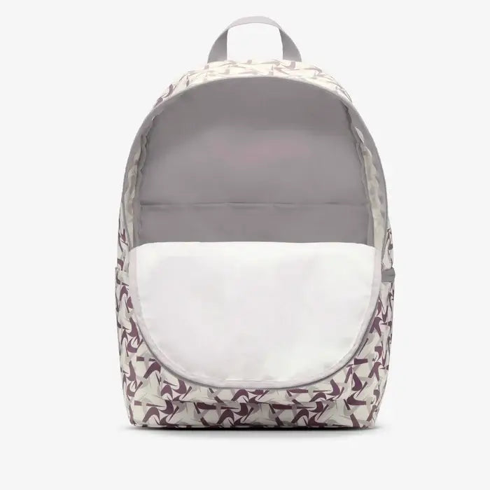 حقيبة ظهر Nike Heritage Bpk-Accs Print Fa24 للبالغين للجنسين - بيج