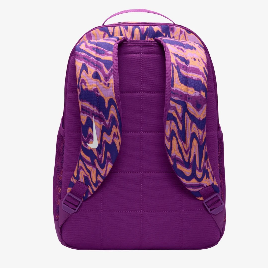 Brasilia Sac À Dos Nike sac à dos violet avec bretelles colorées, parfait pour le quotidien.