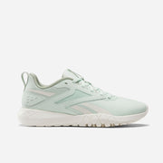 Reebok Flexagon Energy TR 4 Chaussures De Running en couleur vert menthe, idéales pour le fitness et les entraînements.