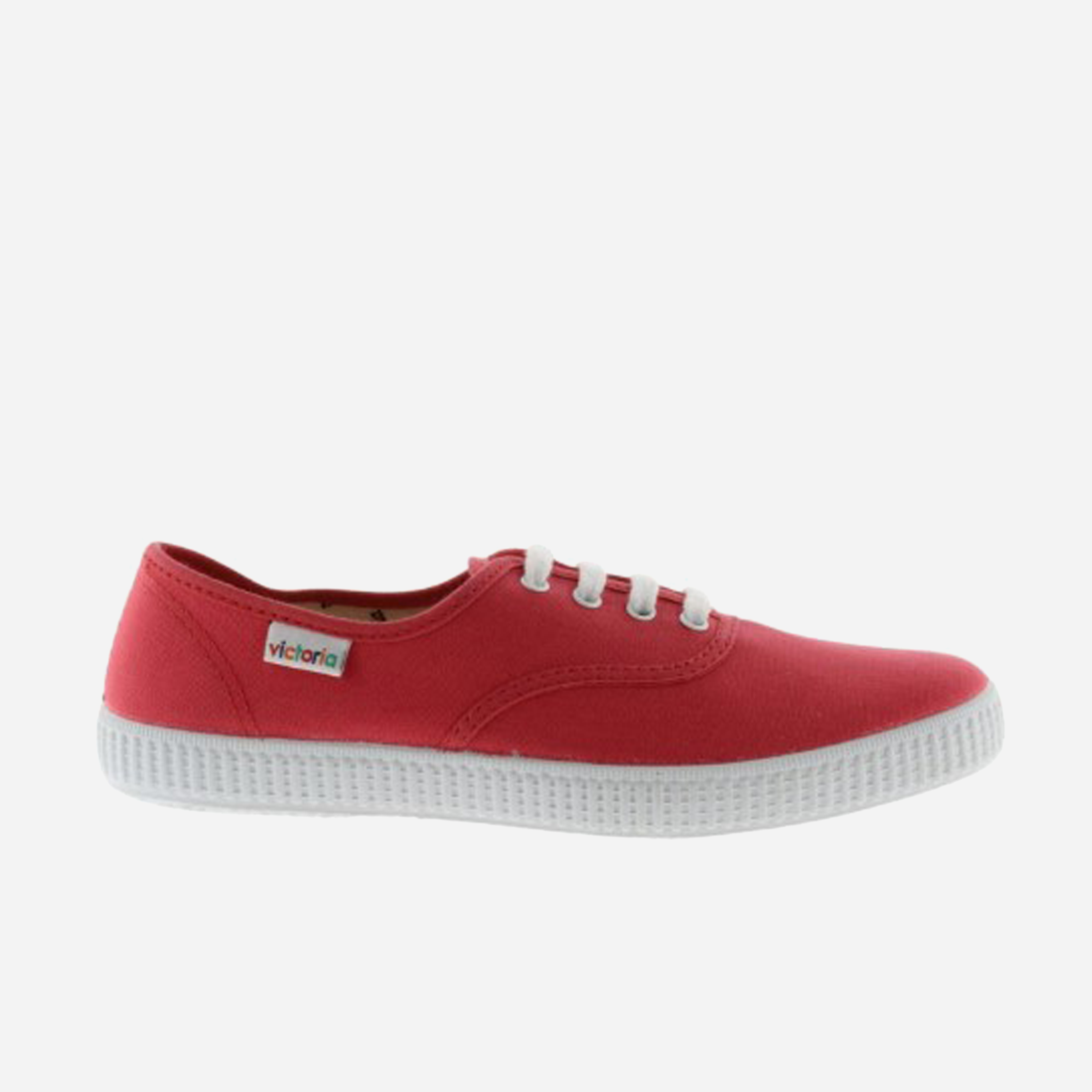 Victoria 1915 Inglesa Lona Baskets Rouges Femme