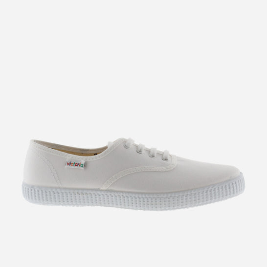 Victoria 1915 Inglesa Lona Baskets Adultes Femme Blanc