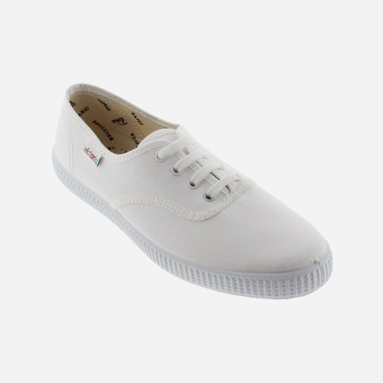 Victoria 1915 Inglesa Lona Baskets Adultes Femme Blanc