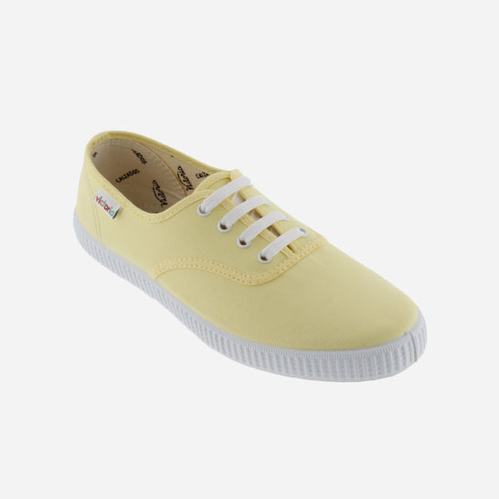 Victoria 1915 Inglesa Lona Baskets Adultes Femme Jaune